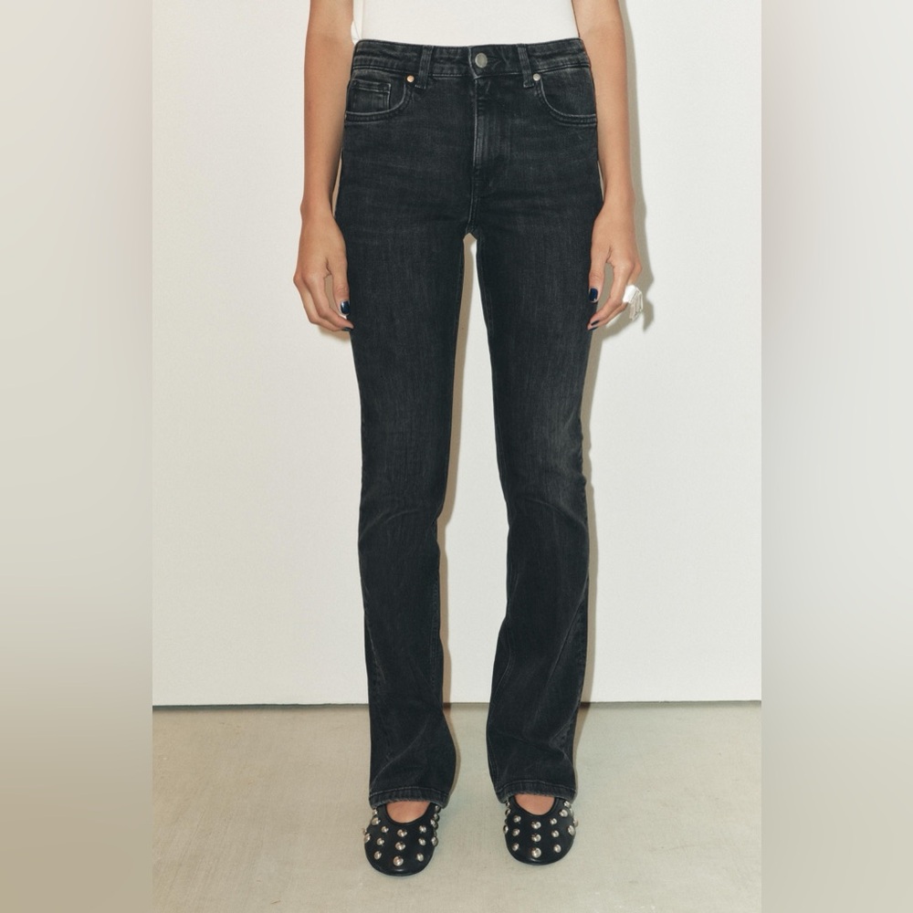 Zara black bootcut jeans